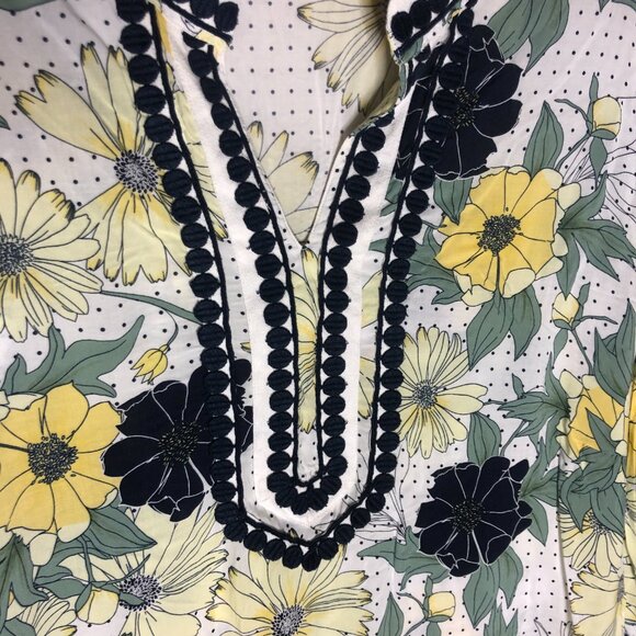 Charter Club Women's Floral‎ Blouse - Picture 3 of 4